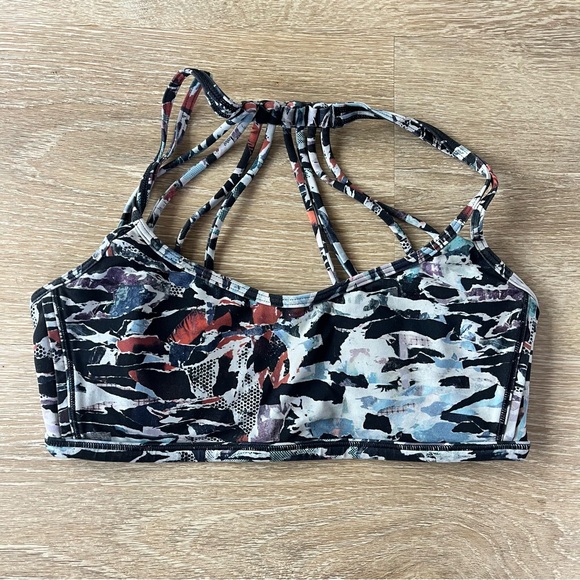 lululemon athletica Other - Lululemon Athletica Strappy Abstract Sports Bra